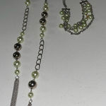 Paparazzi NWT  4 pc Bundle Mint Green Beaded Jewelry Set Photo 0