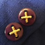 Amanda Smith Vintage 90s royal blue skirt suit Photo 6