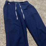 FIGS Women’s Zamora Jogger Scrub Pants Navy Blue Small Petite Photo 2