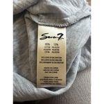 Seven7  Size XL NWT Blue Double Ruffle Long Sleeved Pullover Cotton Blend Sweater Photo 5