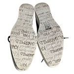 Karl Lagerfeld Black Leather Sneakers Bali Platform Lace Up Womens Size 7.5 Photo 5