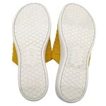 Ryka Nanette Stretch Knit Slide Demi-Wedge Slip-On Sandal Yellow White Size 9.5 Photo 11