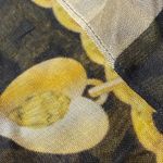 Kurt Geiger  Black and Gold Chain Scarf Photo 3