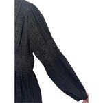 VICI  Black‎ Long Sleeve V-Neck Open Back Dress Photo 1