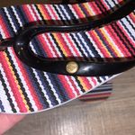 Roxy NWT  wave design stripes colorful flip flops 6 Photo 3