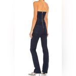 WEWOREWHAT Strapless Denim Jumpsuit Dark Wash Stretch Size 6 NEW NWT Photo 1