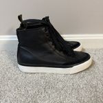 Rag and Bone Army Black Leather & Suede High-Top Sneakers Size 37 US 7 Stylish Photo 3