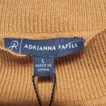 Adrianna Papell Cable Knit Rust Sweater Photo 3