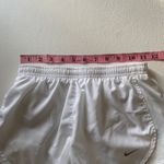 Nike  Dri-Fit White Running Shorts Women’s Medium | Athletic Training Gym Activew Photo 3