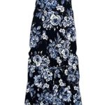 Route 3 Blue Floral Sleeveless Racerback One Piece Shorts Romper Women Sz M Size M Photo 6