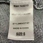 Shop Stevie Green and Purple Floral Knit Dress Photo 5