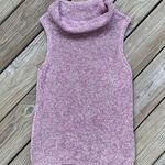 Laura Ashley Women's Vintage Pink Cowl Neck Sleeveless Sweater Size L Photo 0