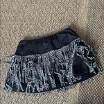 Lucky in Love Women's Level Up Fringe Tennis Skirt Size XS Black Photo 5
