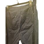 Eileen Fisher  Cropped‎ Cargo Pants Blue Drawstring Hem Womens Photo 5