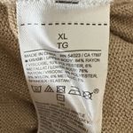 Banana Republic  Maxi Shine Sweater Skirt Size XL Gold Lurex Yarn Side Slits Photo 6