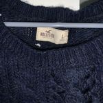 Hollister Cropped Navy  Sweater Photo 3