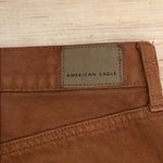 American Eagle Wide Leg Crop Rust Color Jeans Photo 3