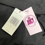 Juicy Couture Liquorice Black Bike Shorts NWT Medium High Rise Elastic Waistband Photo 4