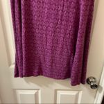 Old Navy  Purple Print Short Sleeve Shift Dress XS Photo 5