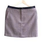Loft Ann Taylor  Brown Tones Skirt Front Zipper Size 8 Photo 10