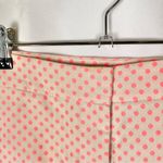 J.Crew  Scallop Pocket Neon Pink Polka Dot Chino Shorts 4 Photo 4