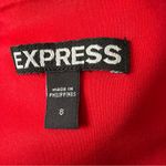EXPRESS  Vibrant Red out stomach size 8 zipper on the back. Photo 3