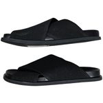 Everlane The ReKnit Form Crossover Sandal Black 9 NWT Photo 3