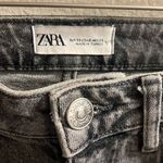 ZARA ✨ High Rise Destroyed Slim Sz 6 Grey Jeans✨ Photo 5