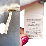 Free People  TIE DYE Oversized Sweatshirt Cotton Blue Crop Dolman Sleeves XS EUC Photo 5