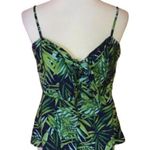Tropical Sexy Tank Top Green Size M Photo 0