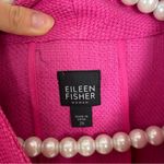 Eileen Fisher  Plus Size Slouchy Relaxed Linen Cotton Pink Blazer Size 2X Photo 5