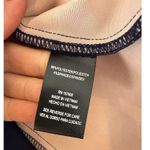 Nicole Miller NWT  Mini Sheath Dress Navy Blue & Pink Bell Sleeve Career Size 8 Photo 7