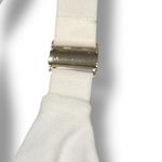 Babaton ‎ Contour Bodysuit White Sleeveless V-Neck Thong Adjustable Straps Small Photo 3