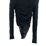 Free People Free People Day & Night Lace Long Sleeve Bodysuit Black Size XS Photo 4