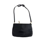 Whiting & Davis  Vintage Navy Blue Mesh Cocktail Bag Photo 8