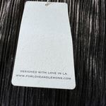 For Love & Lemons Skirt Womens Large Pleated Marion Gunmetal Metallic Photo 4