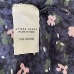 Apiece Apart  Rosita Wrap Skirt in Navy Night Floral Size 2 Photo 5
