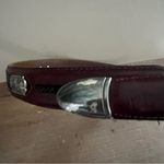 Brighton Onyx brown leather golfer belt Size 34 Photo 4