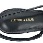 Veronica Beard Cecile Leather Cap Toe Slingback Pumps Black Size 8M Photo 10