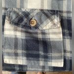 Eden & Olivia  Cropped Plaid Button-Up Shirt Photo 5