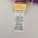 Agua Bendita  Tulip Bikini Top One Shoulder Size XL NWT Yellow Purple Photo 5