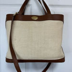 Etienne Aigner  Brown and Cream Tote Bag /Crossbody bag Photo 0