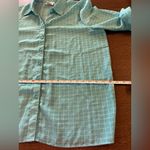 Bonworth  Blue Button-Down Shirt Women’s Lightweight Blouse Size LP (12-14) Photo 4