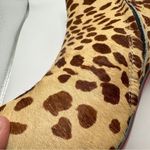 Christian Louboutin  Miss Clichy Leopard Print Platform Ankle‎ Booties Sz 10 Photo 9
