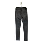 All Saints Jeans Women 27 Gray Washed Black Grace Slashed Distressed Skinny Photo 3