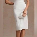 Dress the Population  Nicole Sweetheart Midi Dress NWT Photo 0