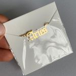 Aries Necklace Dipped In gold! Gold Photo 1