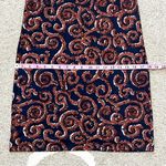 Tory Burch Nicola Navy Sapello Silk Belted Dress Small Photo 8