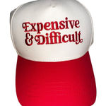 NEW “EXPENSIVE & DIFFICULT” Embroidered Hat Photo 0