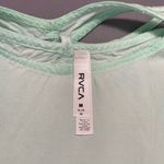 RVCA Cutout Turquoise Tank Top Photo 5
